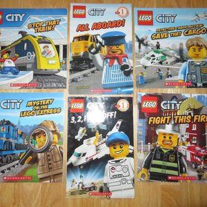 Scholastic Lego Books (Lot of 6)